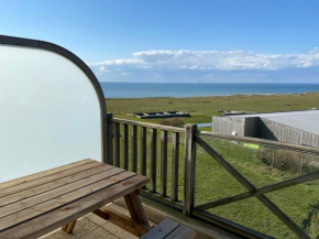 La mer vue d'en haut , duplex à la naturelle sur la côte d'opale
